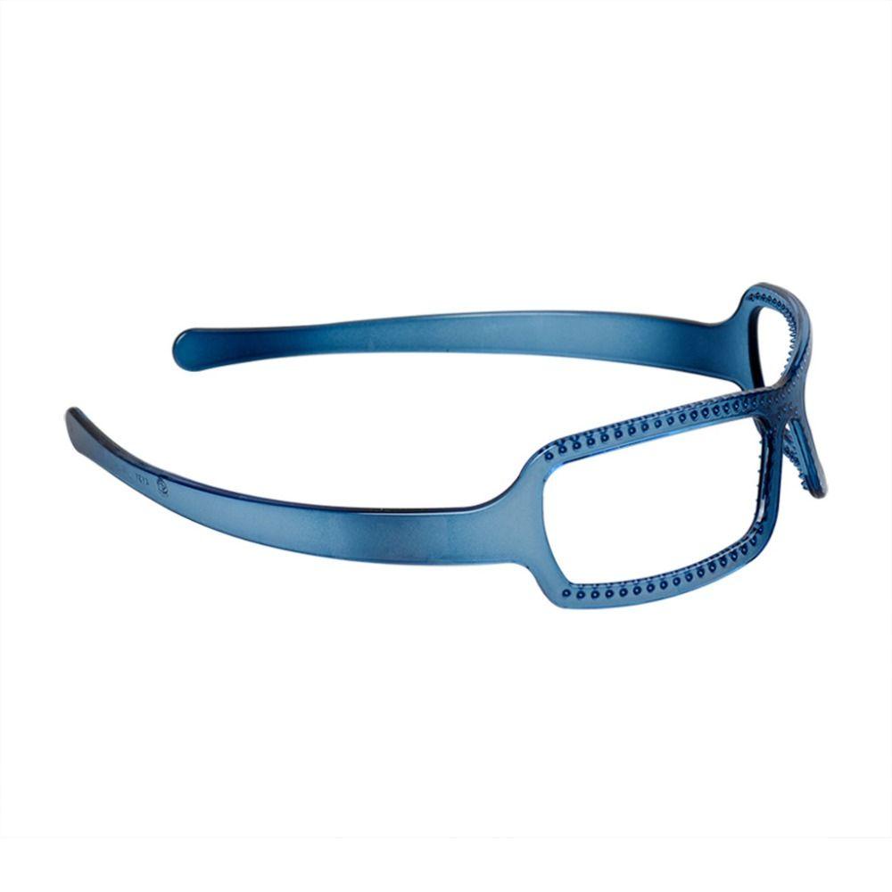 Lombar Băng Đô Cài Tóc Bằng Nhựa Xoăn Dày Hình Mắt Kính Râm Phong Cách Đường Phố Cá Tính