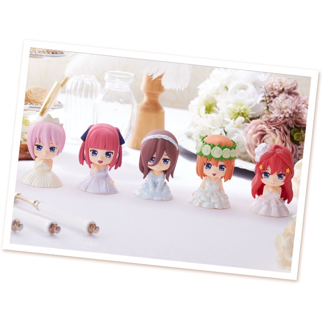 Blind Box Gotoubun no Hanayome Relacot - Mô Hình Gacha Nhà Có 5 Nàng Dâu