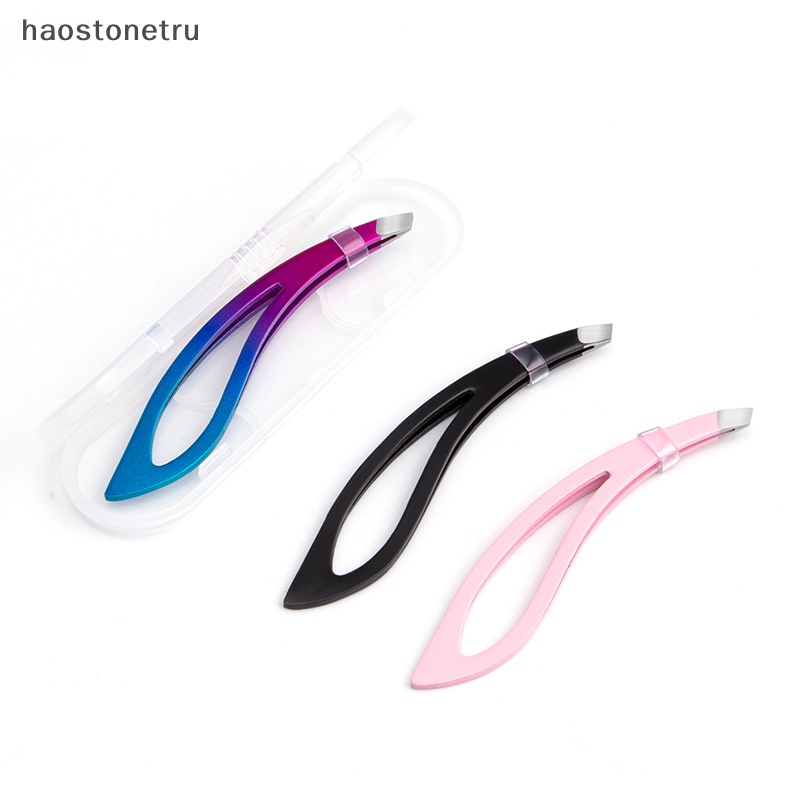 Nhíp Tỉa Lông Mày Chuyên Nghiệp Bằng Thép Không Gỉ Đầy Màu Sắc