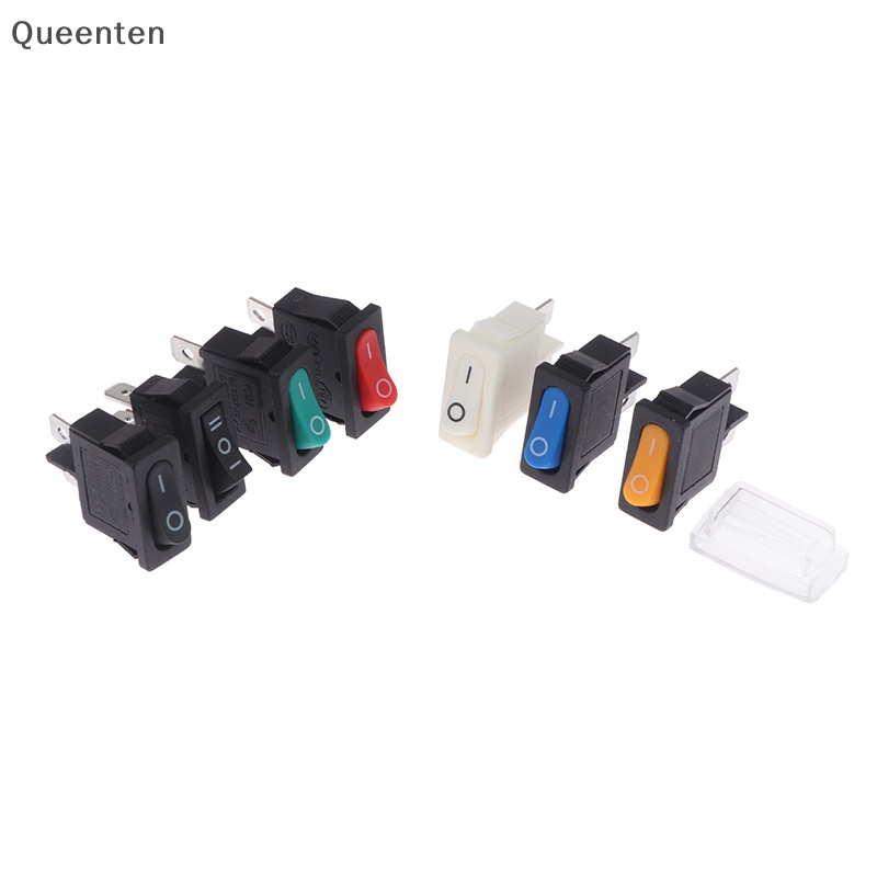 Set 5 Công Tắc Bật / Tắt KCD1-110 9.5x21mm 2 Pin