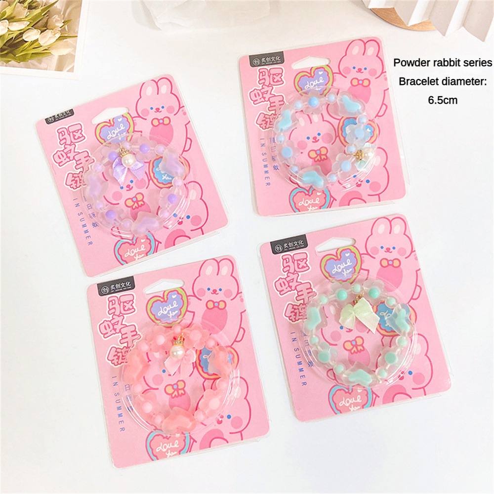 Vòng đeo Tay đuổi Muỗi Mùa Hè Silicone Mang Theo đồ Trang Sức Chống Sâu Bệnh Trẻ Em Vòng Tay Kuromi Hoạt Hình Dễ Thương.