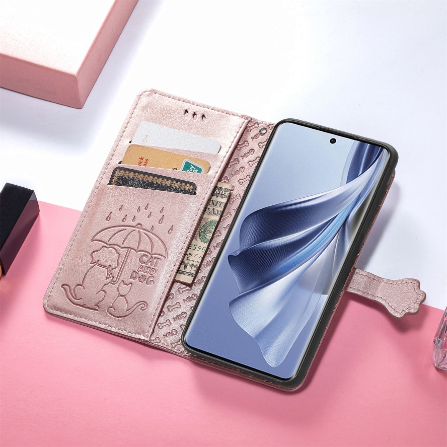 Ốp Điện Thoại Da Gập Kèm Ví Cho OPPO Reno 10 Pro Plus Reno10 Pro + 5G hp OPO Rino 10Pro CPH2531 CPH2525 CPH2521