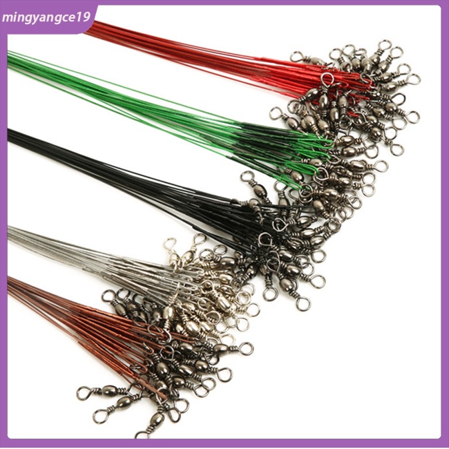 Set 10 Dây Câu Cá Bằng Thép Không Gỉ