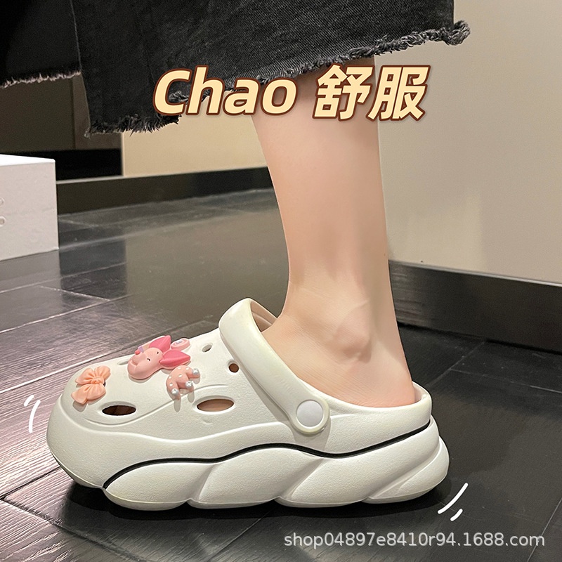 Dép bánh mì Mary Jane ICCLEK 32ZDDX072901 thoải mái cho nữ