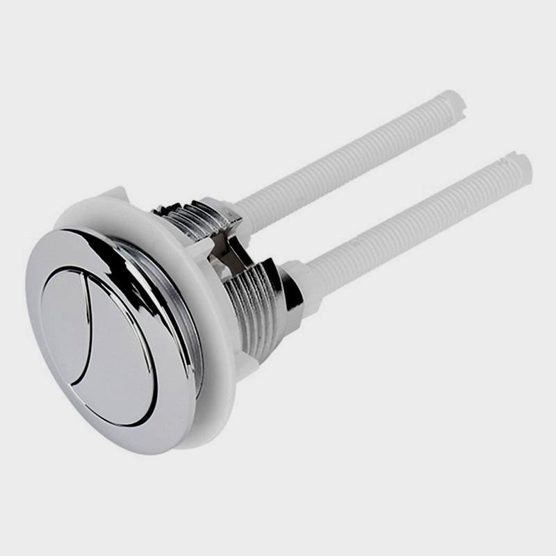 Nút nhấn toilet double crescent round 38/48 / 58mm wc universal flush
