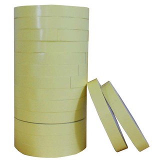 Băng dính 2 mặt xốp vàng bản dày 18mm, xốp dán cữ