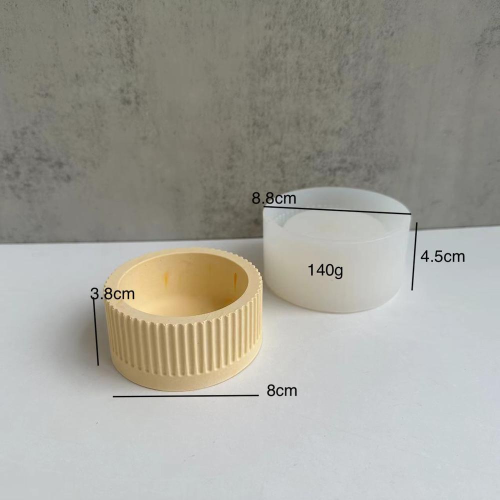 Tự làm đám mây tình yêu hộp lưu trữ khuôn hoa tròn khay lưu trữ khuôn silicone khuôn nến nồi khuôn đĩa thạch cao khuôn nhựa thả keo khuôn