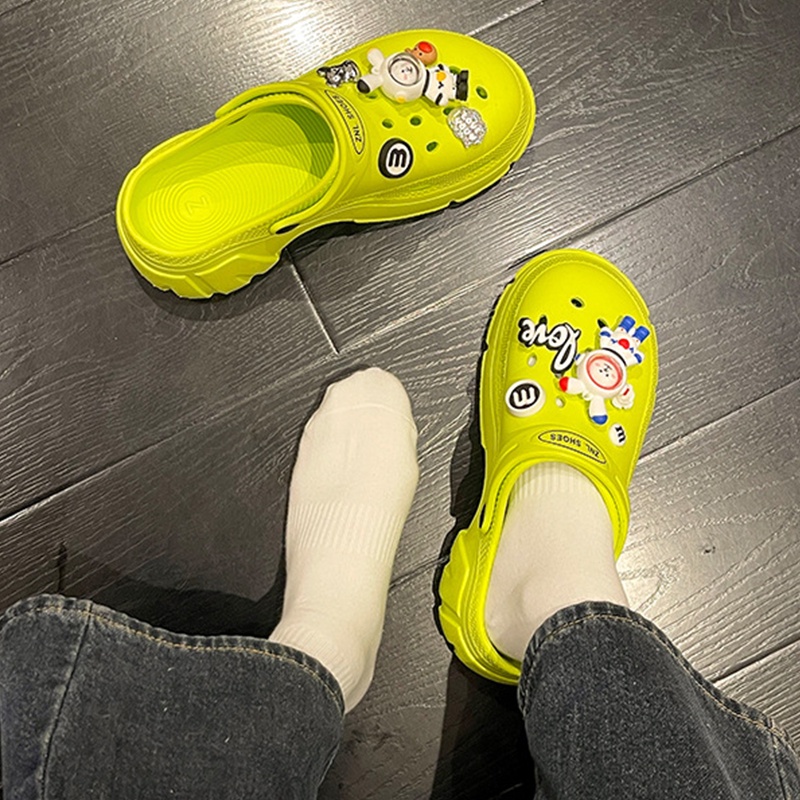 Prowow❤Dép Sandal Đế Dày Mềm Mại Thời Trang Mùa Hè Dành Cho Nữ