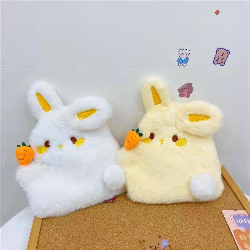 Mr.puffer Túi Đeo Chéo Nhỏ Hình Thỏ Cà Rốt Nhồi Bông Dễ Thương Dành Cho Mẹ Và Bé