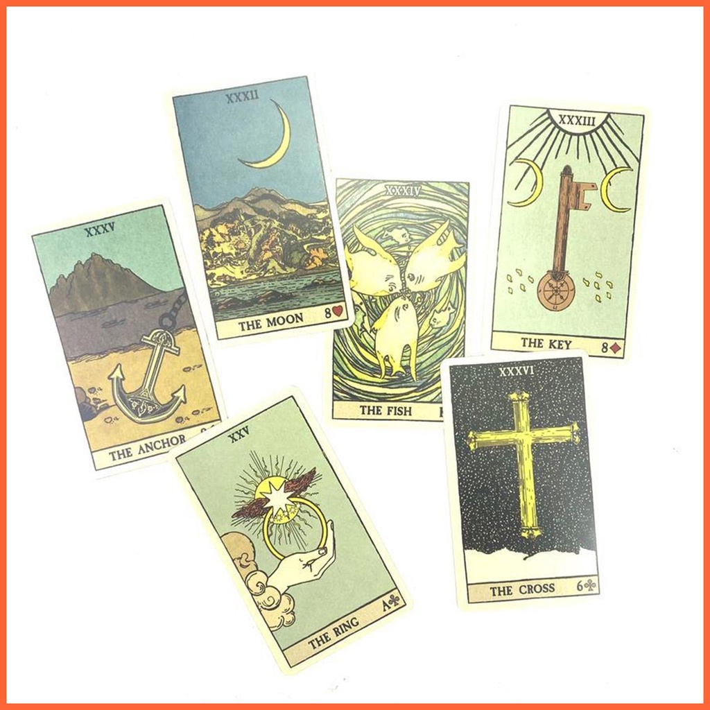 Hot astounding lenormand oracle cards bói toán phiên bản tiếng anh bói bài tarot cards friend family board chunvn