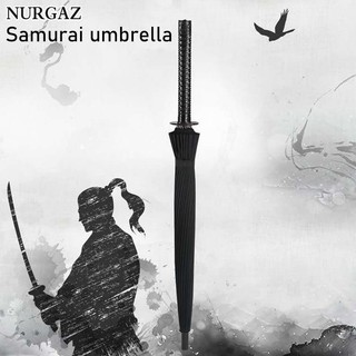 Nurgaz dù cán dài thanh kiếm thẳng dù anime dù samurai nhật bản dù ngoài trời