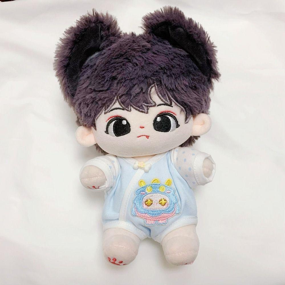 Avocapp doll undercoat, đồ chơi phụ kiện mặc thường ngày đồ ngủ mini, chất lượng cao phim hoạt hình thời trang đàn hồi bộ đồ cho búp bê bông nhồi bông búp bê bông 20cm