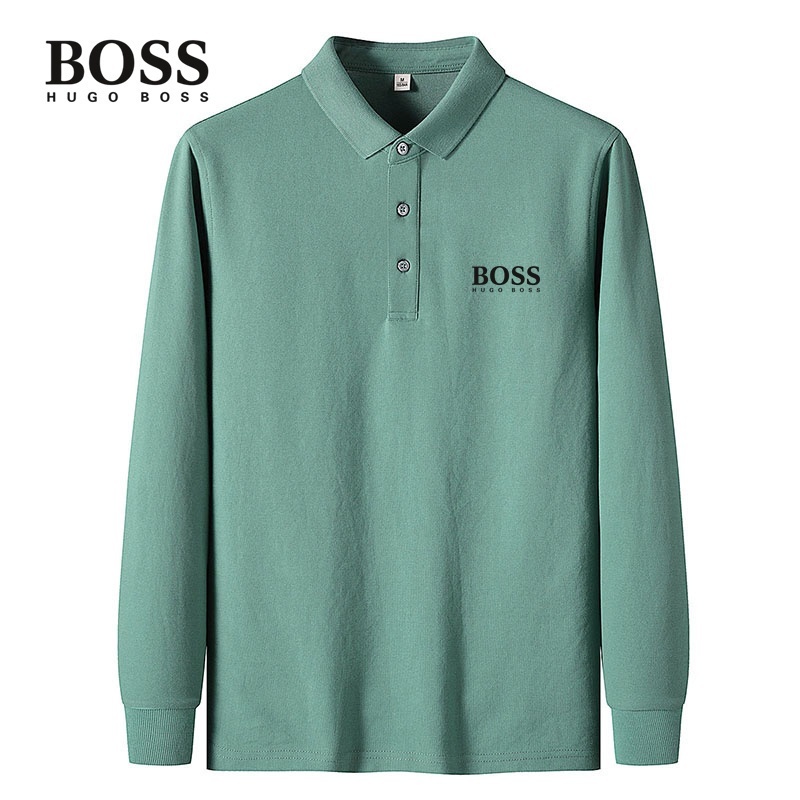 Áo Thun polo Tay Dài Thoải Mái Thời Trang Xuân Thu Cho Nam