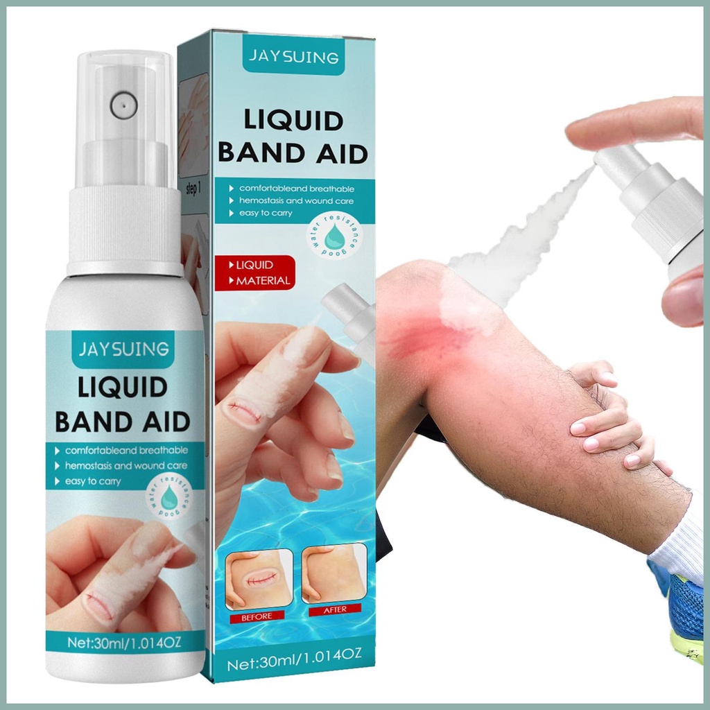 Băng keo lỏng không thấm nước quick-drying liquid bandaids 30ml băng keo gel thoáng khí cho vết cắt nhỏ vết thương yunvn