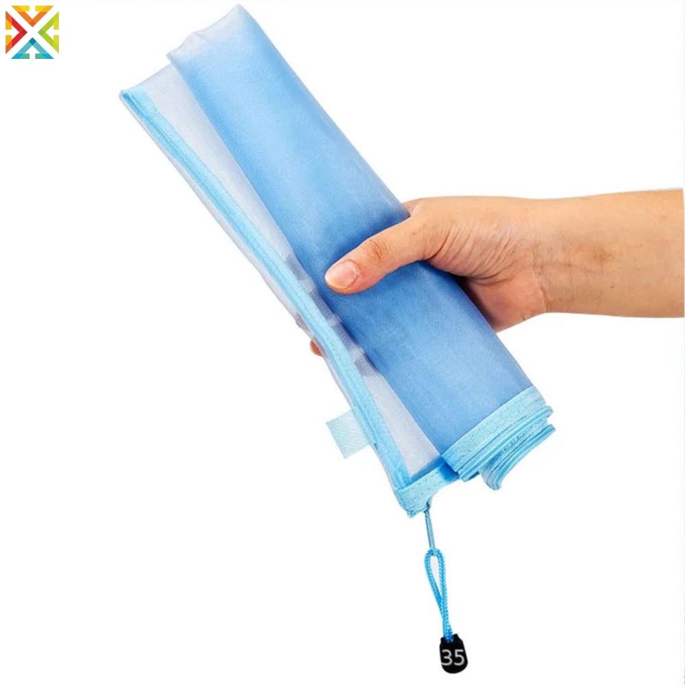 Túi đựng hồ sơ lưới nylon a4 a5 dây kéo trong suốt túi đựng thông tin giấy văn phòng túi đựng bút sinh viên