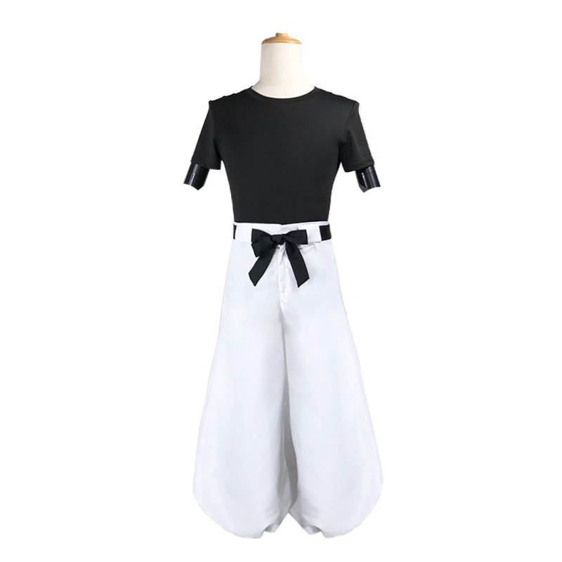 Fushiguro toji cosplay trang phục anime jujutsu kaisen quần tóc giả halloween rave combat toji fushiguro cosplay trang phục cho nam giới nữ