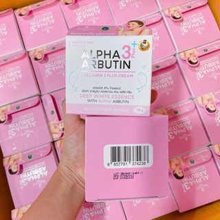 Kem Dưỡng Trắng Da Body Collagen 3 Plus Cream Alpha Arbutin 100ml Thái Lan