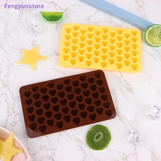 Feng 1pc 55 cavity heart-shaped silicone mold love chocolate mold diy baking tools vn