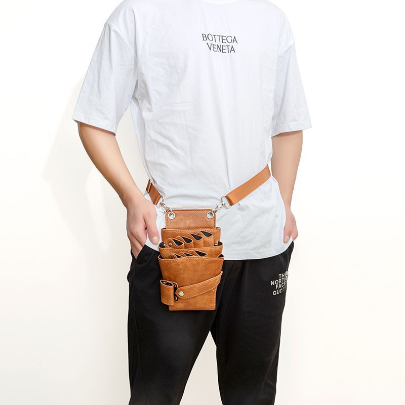 Làm tóc kéo túi thắt lưng túi dụng cụ làm tóc túi tạo mẫu tóc tiệm làm tóc thẩm mỹ viện tạo kiểu cho thú cưng đặc biệt