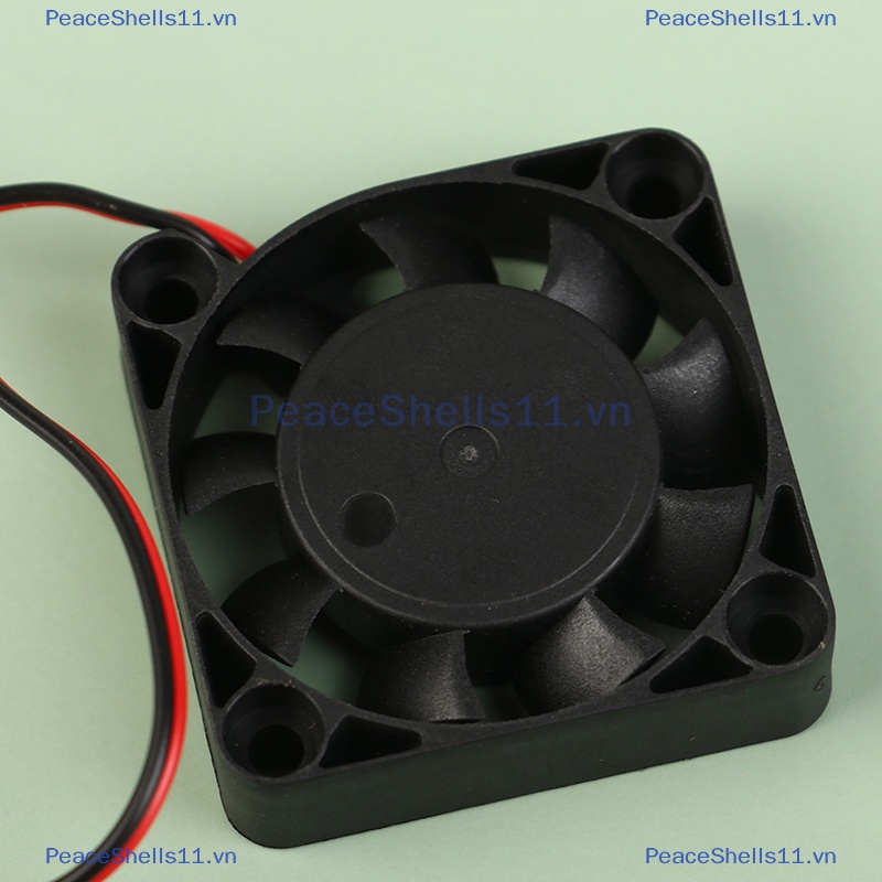 Peaceshells 1pc 4010 5v 12v 24v 4cm cpu graphics cooler máy tính xách tay máy tính xách tay mute fan.