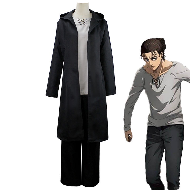 Áo Choàng Hóa Trang Nhân Vật Allen Trong Phim Attack on Titan Toàn Bộ