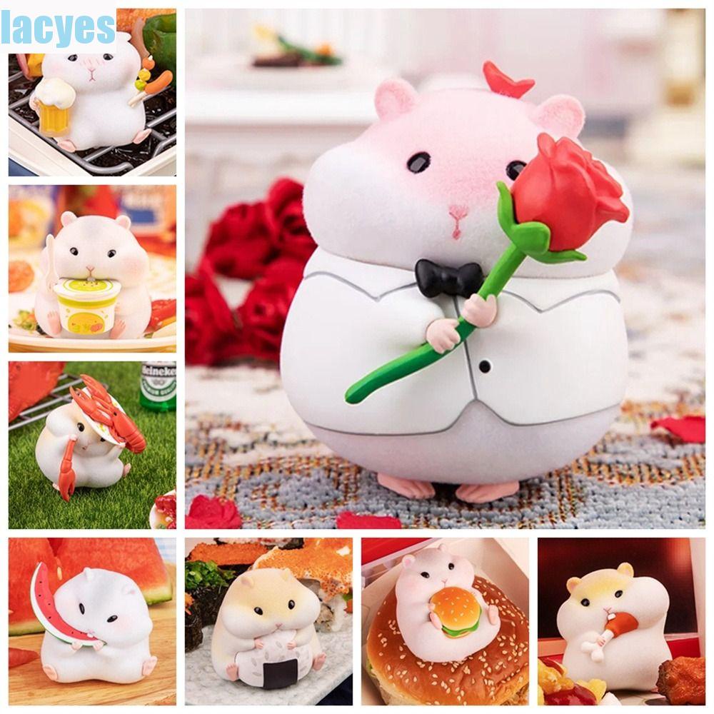 Lacyes gourmet hamster figures đồ chơi mô hình động vật nhỏ hình ...