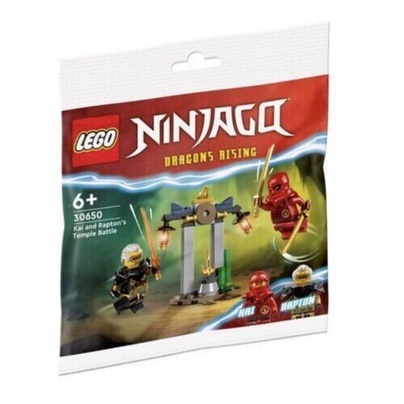 Lego 30650 ninjago dragons rising kai & raptons temple thương hiệu mới được niêm phong