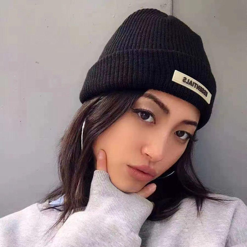 Nón Len Beanie Màu Sắc Kẹo Ngọt Thời Trang Thu Đông Cho Nam