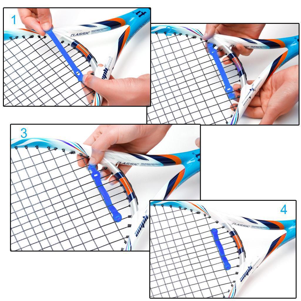 2 gói tennis squash vợt rung bộ giảm chấn bộ giảm chấn damper blue