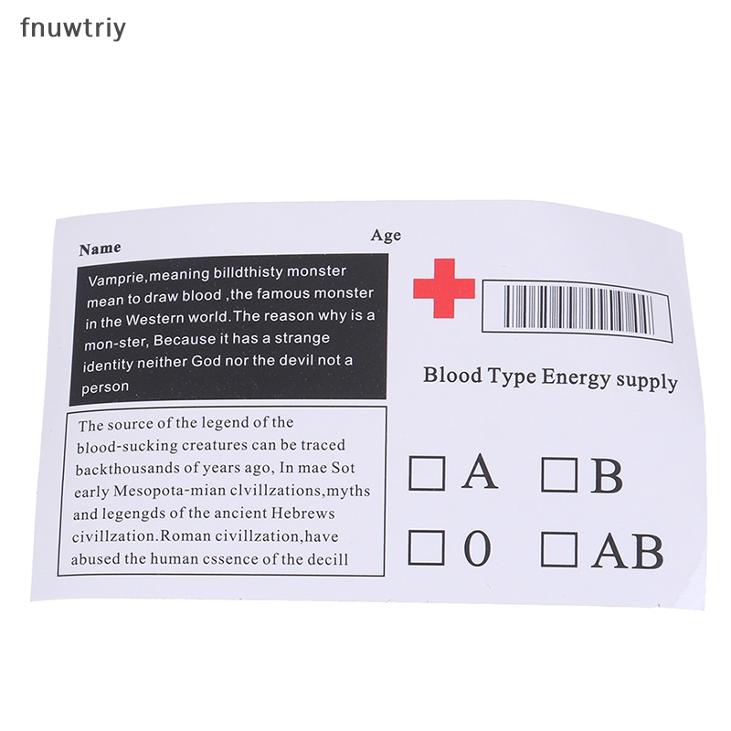 350ml pvc túi năng lượng tái sử dụng cho máu halloween vampire pouch props vn