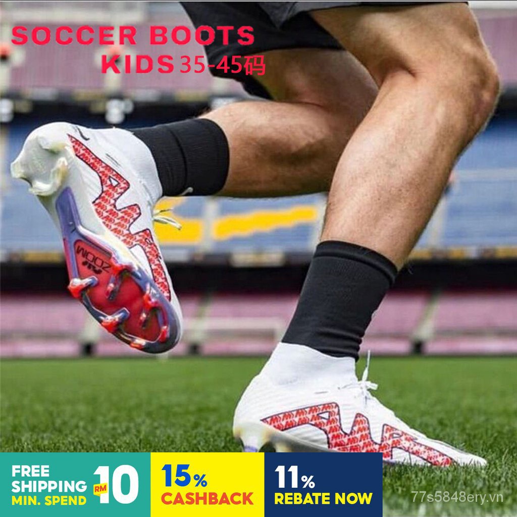 Mdcr new zoom mercual 15 superfly 9 vapor elite fg soccer shoes dành cho nam fubj