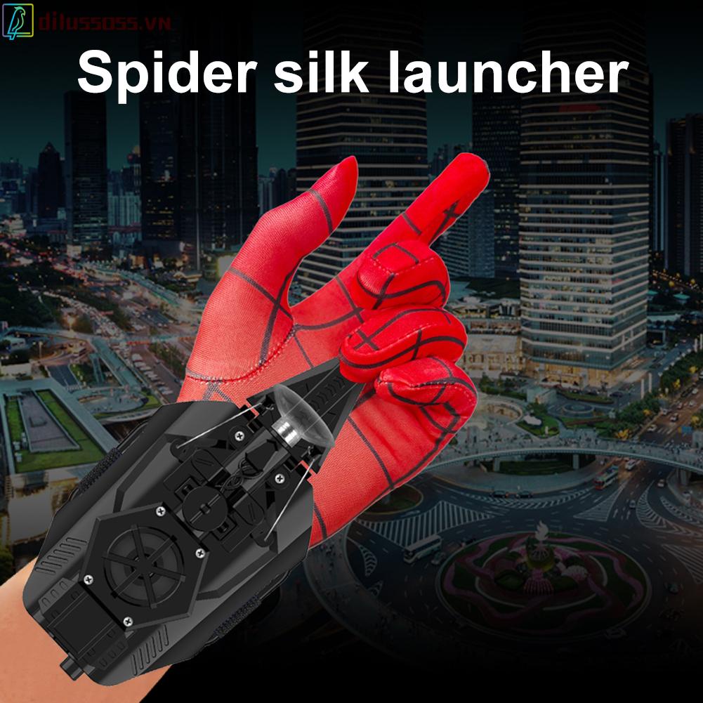 Trình khởi chạy web shooter tự động quà tặng đồ chơi dây trang trí cho sinh nhật giáng sinh