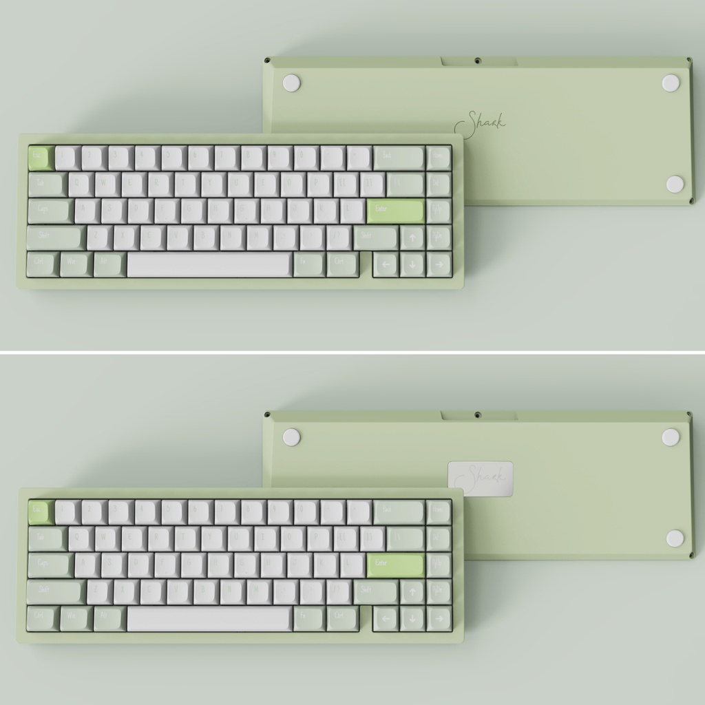 Bàn phím cơ Shark67 nhôm CNC kết nối không dây cao cấp