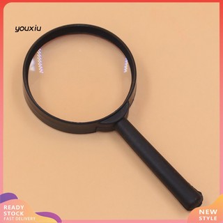 Yfp 1pc cầm tay kính lúp 5x kính lúp 60mm kính lúp đọc báo cầm tay