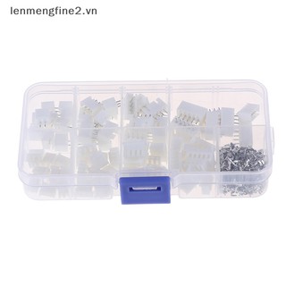 230pcs xh2.54 2p 3p 4p 5 pin 2.54mm pitch terminal kit đầu nối jst