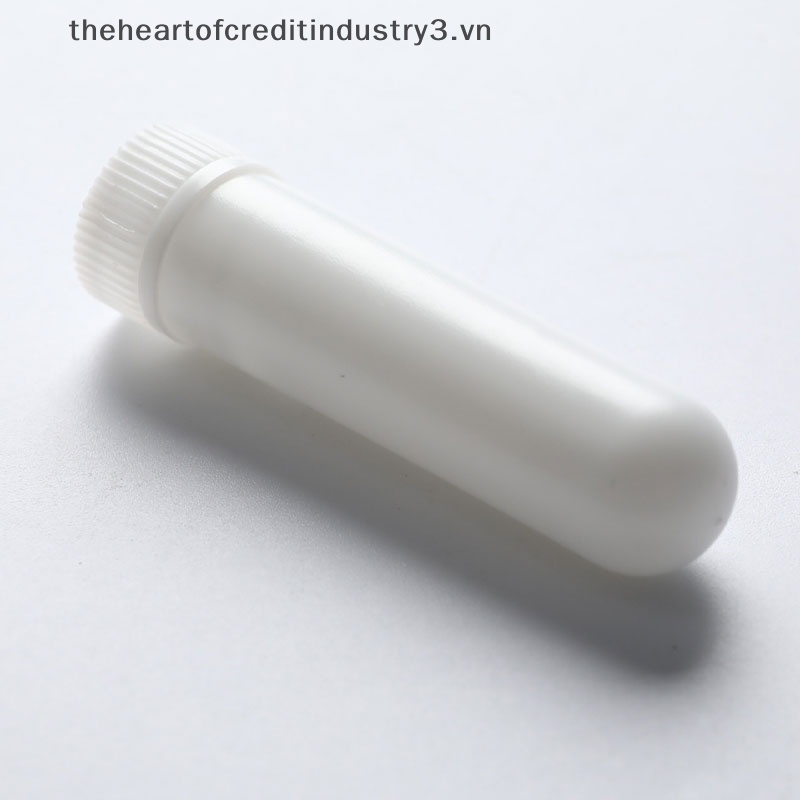 10 cái ống hít ống hít mũi trắng rỗng.