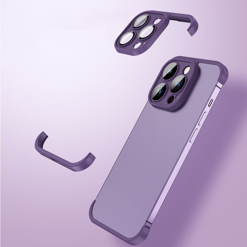 Thích hợp cho 14 ốp lưng bảo vệ ống kính điện thoại, ốp lưng bảo vệ iphone 12 13 14 pro max plus không viền