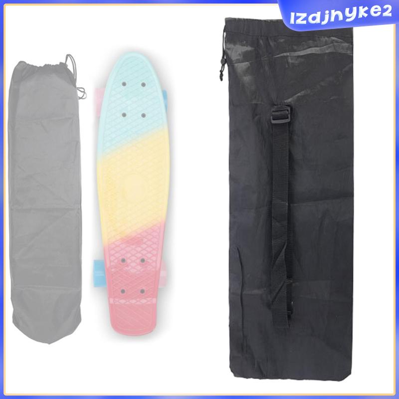 Túi ván trượt di động skate double tilt skateboard dây đeo ván trượt có thể điều chỉnh