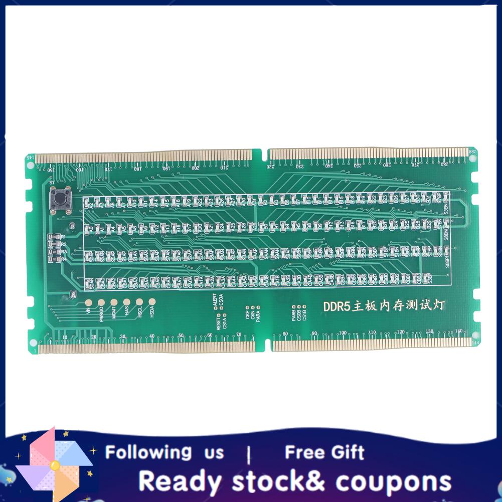 Xiyijia DDR5 Desktop Mainboard Test Card Memory Slot Tester Board With Light