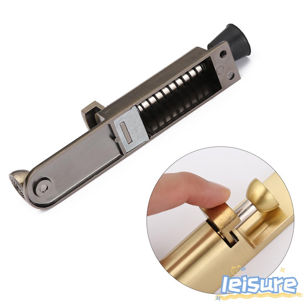 Dụng cụ chặn cửa có đệm cao su dày dặn tiện dụng cho gia đình / văn phòng kèm vít