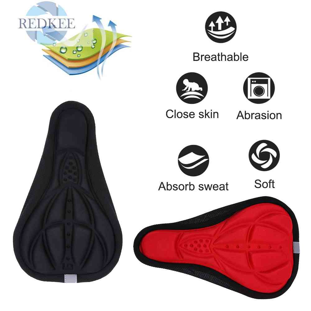 Vỏ Bọc Yên Xe Đạp Mềm Mại Họa Tiết 3D Cao Cấp