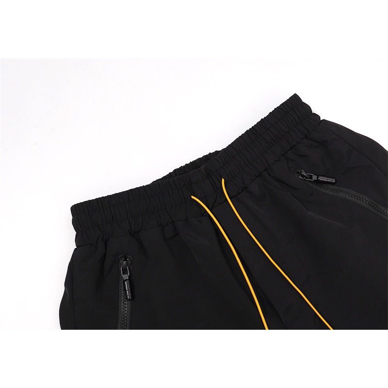 Rh-ude- Dây Khóa Kéo Đầu Kim Loại rhude Cứng Rhtrgfh Màu Đen Thời Trang Xu Hướng Mới Nhất