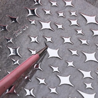 Miếng Dán Trang Trí Móng Tay 3D Lấp Lánh DIY Charms