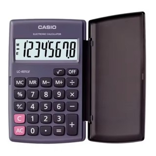 Máy tính casio lc-401lv máy tính mini bỏ túi tiện mang theo bên mình