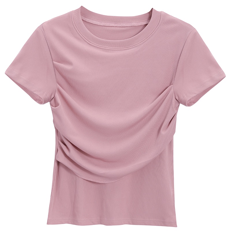 NRVP Áo Thun Tay Ngắn In Họa Tiết Phong Cách Hàn Quốc Mới Cho Nữ