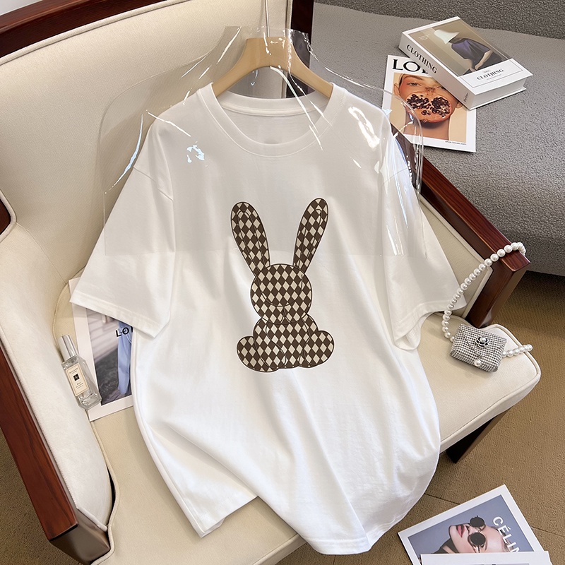 HIIXIIVI Áo Thun 100% Cotton Tay NgắN Plus Size Cho Nam Và Nữ