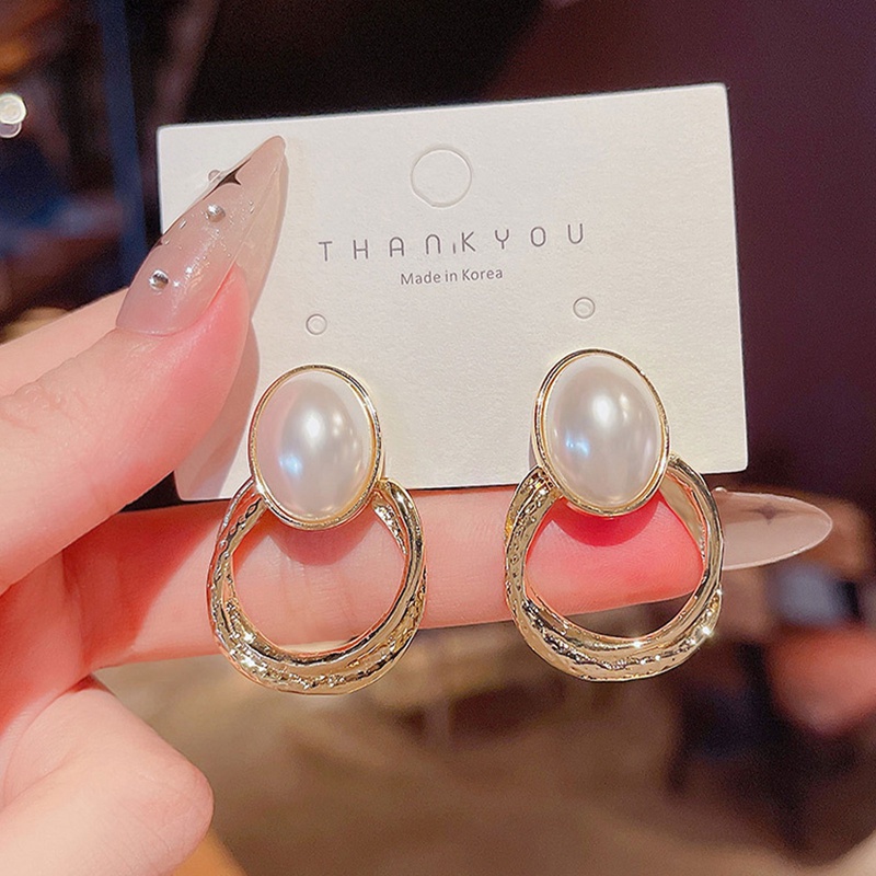 Bông Tai Ngọc Trai Thời Trang Sang Trọng Cho Nữ