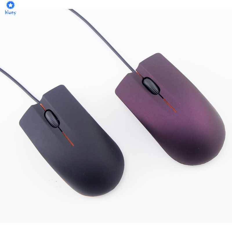 Chuột Có Dây Cho Máy Tính Xách Tay Gia Đình Văn Phòng Công Sở Kết Cấu Mờ 1200Dpi 【Bluey】