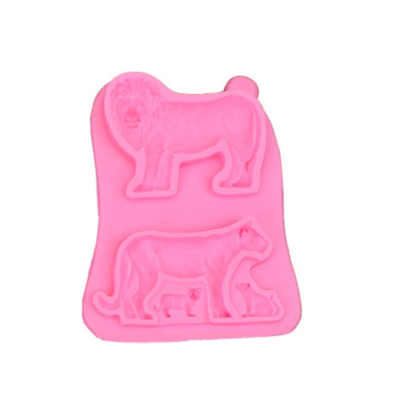 Khuôn Silicon Làm Bánh Hình Động Vật Dễ Thương