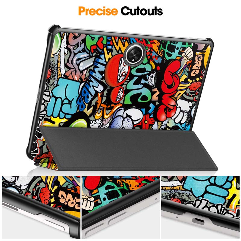 Bao Da PU Máy Tính Bảng Nắp Lật Kiêm Giá Đỡ Dễ Thương Cho OPPO Pad 2 OPPOPad2 11.61 inch case